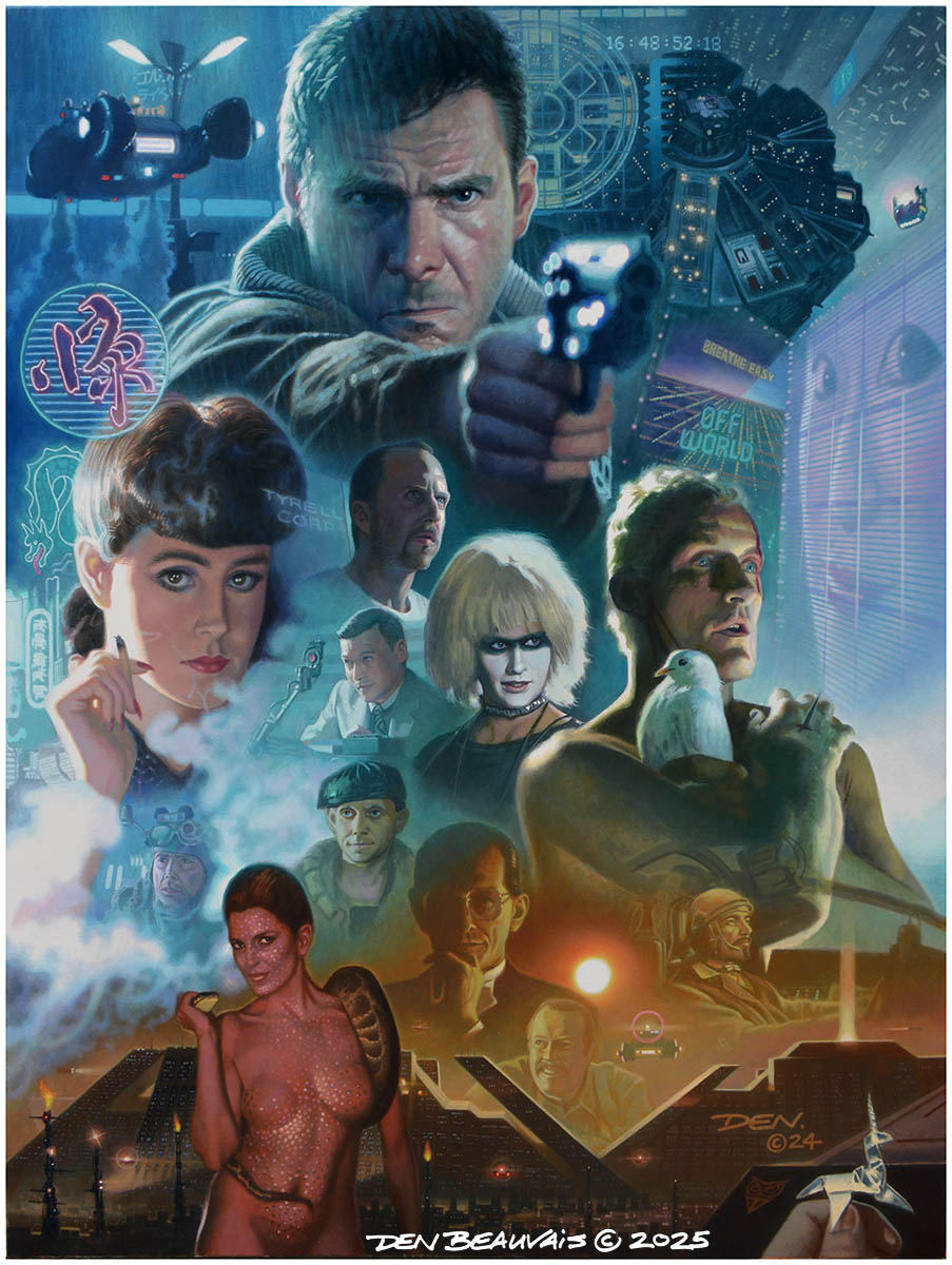 Blade Runner 40th Anniversary Edition by Den Beauvais