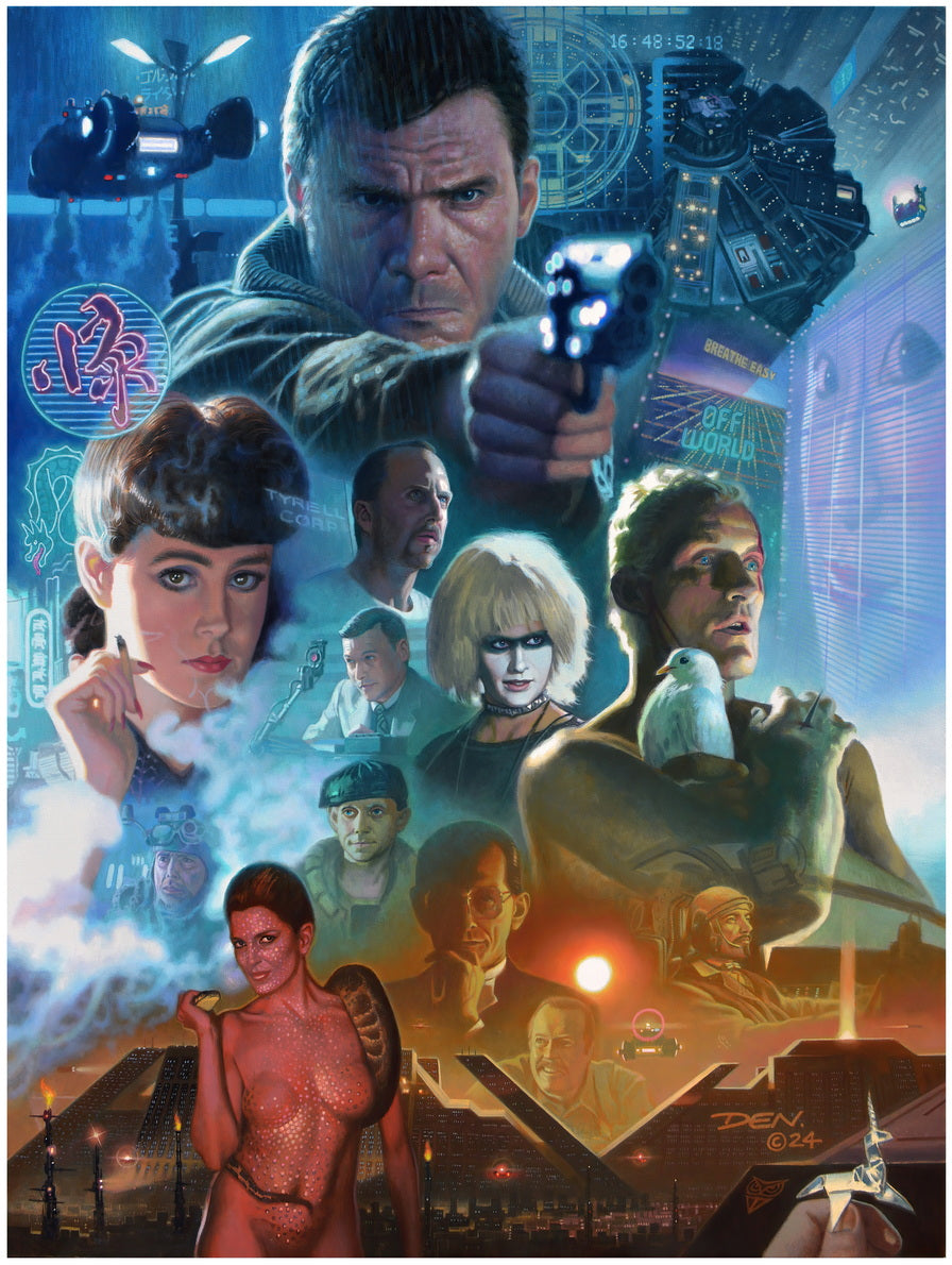 Blade Runner 40th Anniversary Edition by Den Beauvais