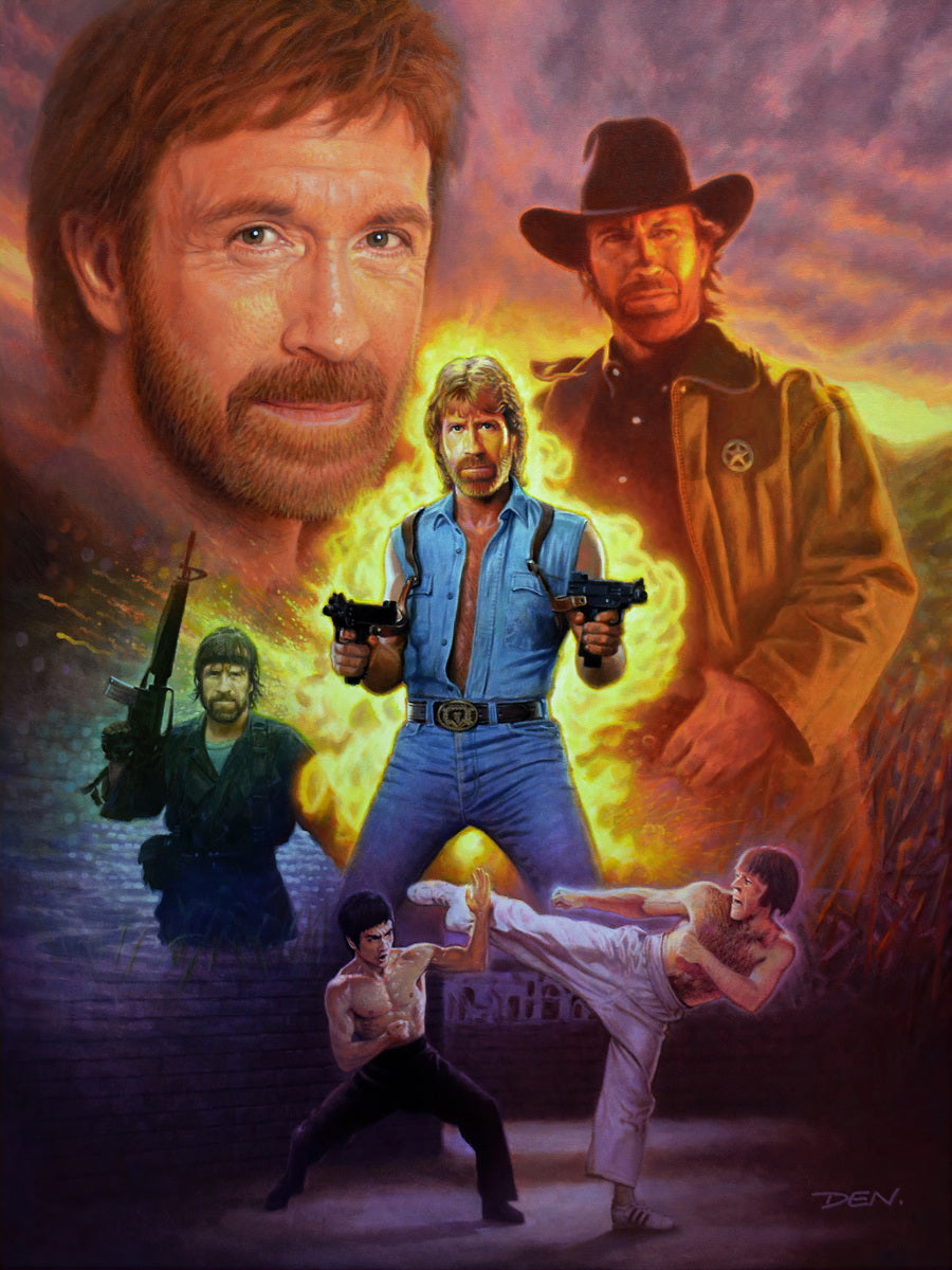 Chuck Norris Montage 1 by Den Beauvais