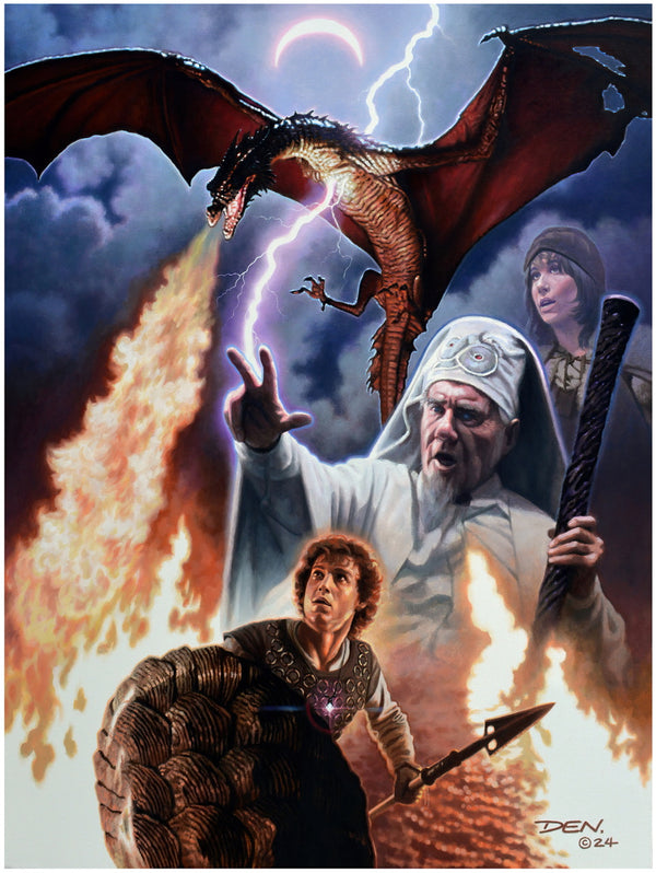 Dragonslayer 40th Anniversary Edition by Den Beauvais – Dens Lair Art