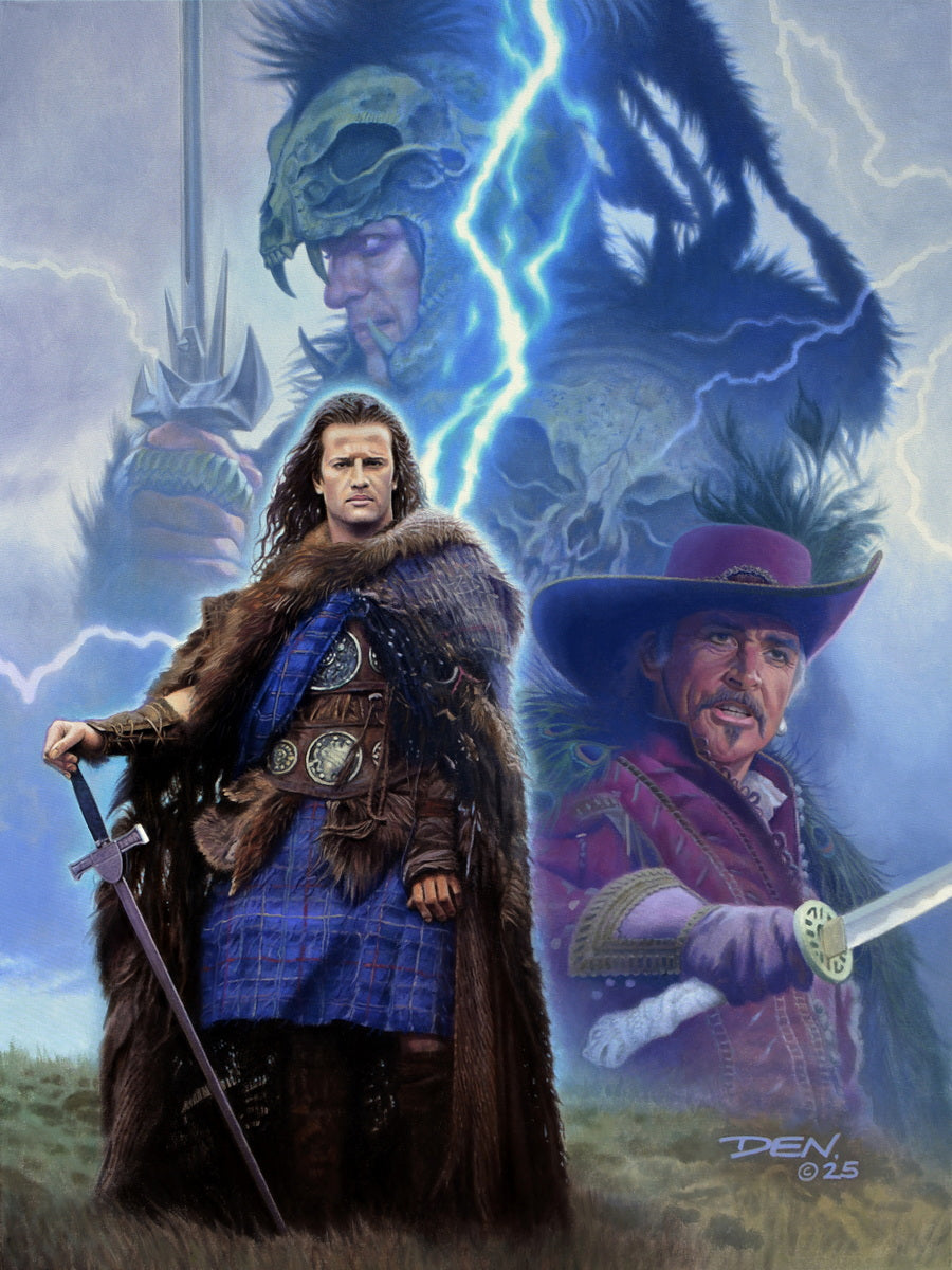 Highlander Collection Artwork Highlander Tribute Montage by Den Beauvais – Dens Lair Art