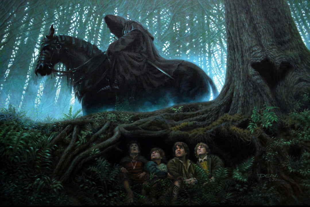 Nazgul Hobbits Roots by Den Beauvais