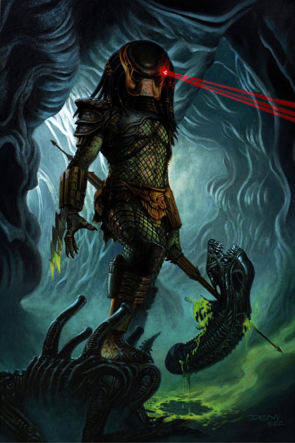 AVP: Alien vs Predator Tribute by Den Beauvais – Dens Lair Art